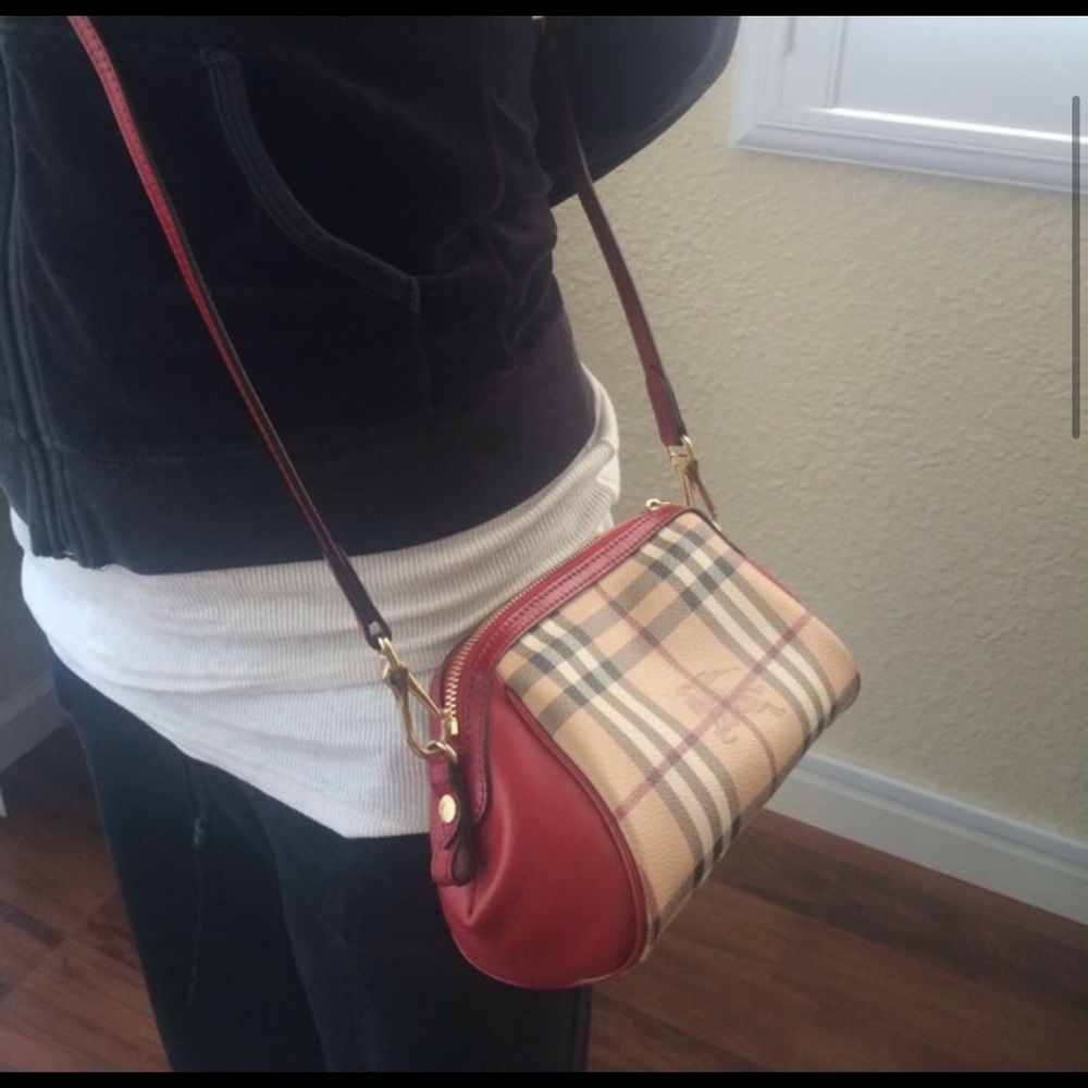 Authentic gently use Burberry small crossbody bag